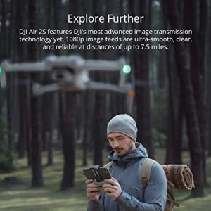 DJI Air 2S Fly More Combo – Drone with 3-Axis Gimbal Camera, 5.4K Video, 1-Inch CMOS Sensor, 4 Directions of Obstacle Sensing.