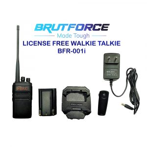 Brutforce BFR-001i License Free UHF Walkie Talkie