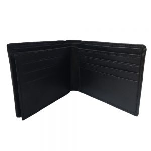 Brutforce Leather Wallet For Men With Credit Card Holders (Black) BFW004